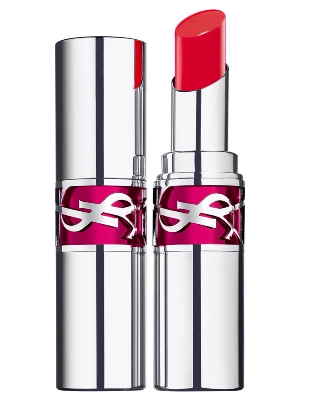 Yves Saint Laurent Rouge Volupté Candy Glaze
Shine Lipstick - 10 Red Crush